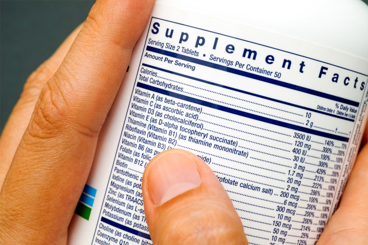 6 Things to Know About the Supplement Facts Panel